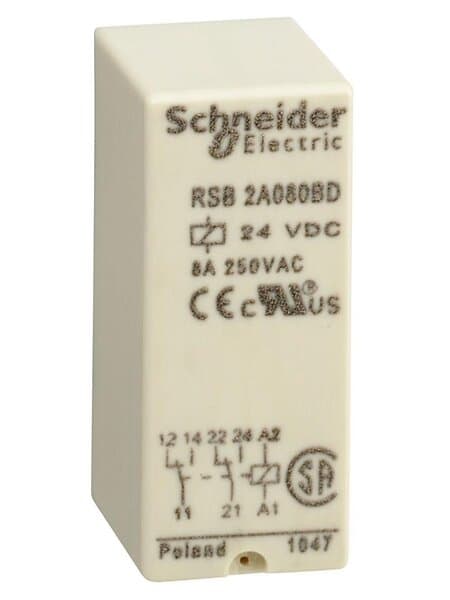 Schneider Electric Relay+socket.2co.24vdc
