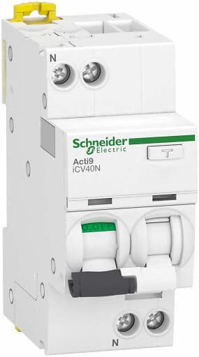 Schneider Electric Acti 9 icv40n 1pn c 13a 300ma a rcbo