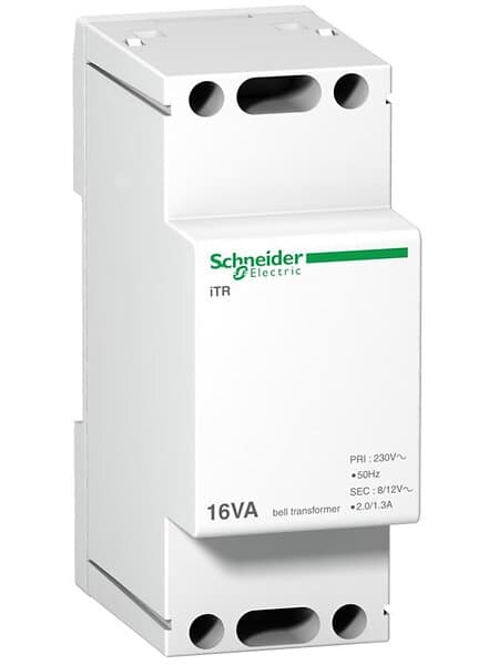 Schneider Electric Bell transformer 16va 230vca 8..12vca