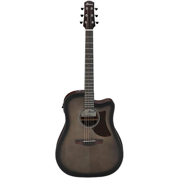 Ibanez AAD50CE-TCB Transparent Charcoal Burst