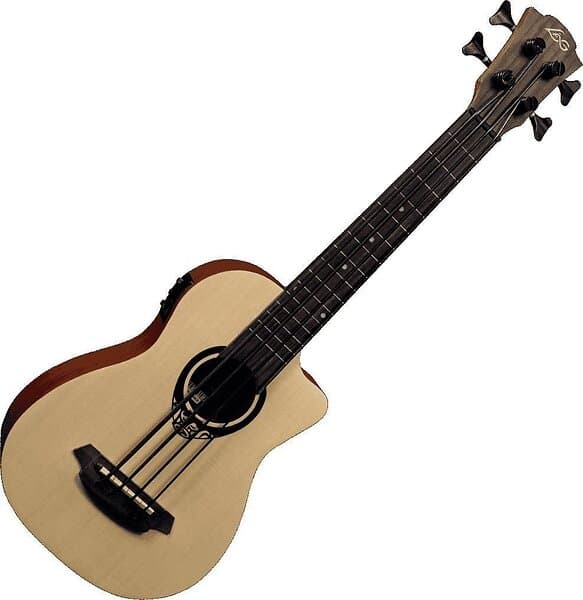 Lâg Guitars Lag Tiki Mini Bass TKB150CE