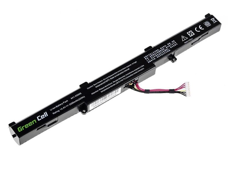 Batteri till Asus A41-X550E etc., 14,4V 2200mAh