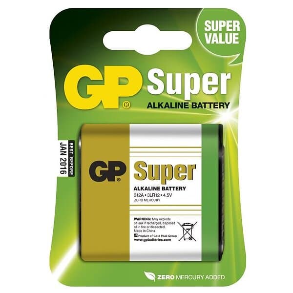 GP 312A-U1/ 3LR12/ 4,5V batteri - 1 Pack 