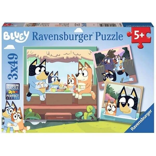 Ravensburger Bluey 3x49p