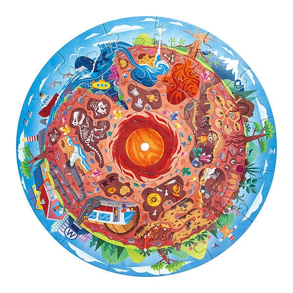 Hape Earth-pussel