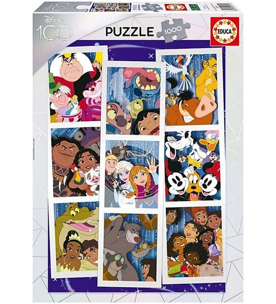 Educa Puzzle 1000 Disney 100 collage
