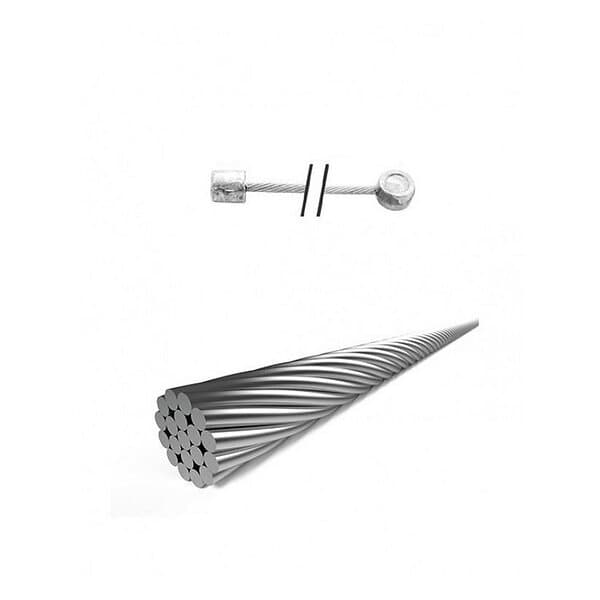 XLC Sh-x18 Shimano/campagnolo/sram Shift Cable Silver 1,25 x 2250 mm