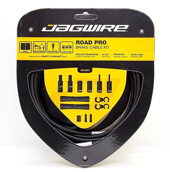 Jagwire Brake Kit Cable Road Pro Sram/shimano Svart