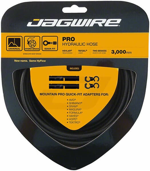 Jagwire Cable Pro Hydraulic Hose Kit-stealth Black Svart