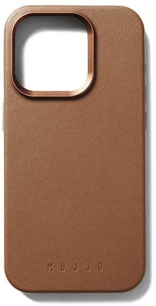 Mujjo Full Leather Case (Apple iPhone 15 Pro) Svart