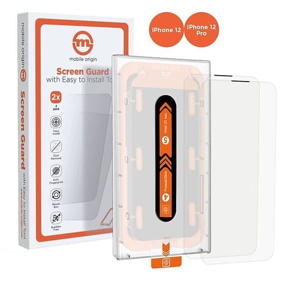 Origin Mobile Screen Guard Easy (iPhone 12/12 Pro) 2-pack