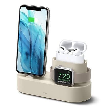 Elago Trio Pro Charging Stand Creme