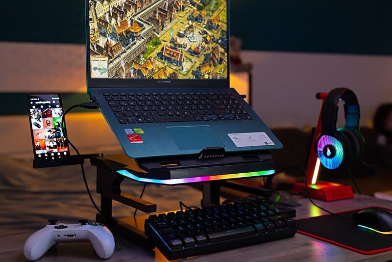 Surefire Portus X2 Multi-Function Foldable Stand with RGB