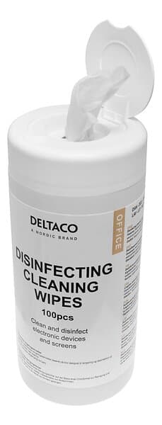 Deltaco Office Disinfecting Cleaning Wipes