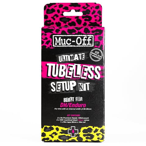 Ultimate Muc Off Dh Wide Tubeless Setup Kit Svart