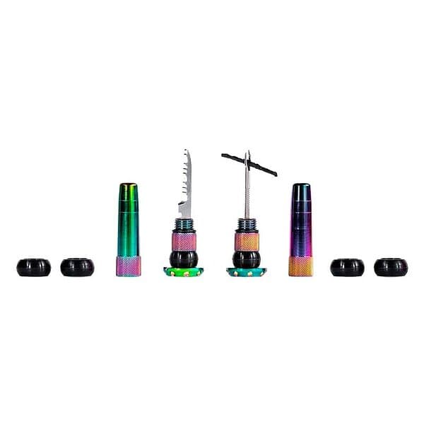 Stealth Muc Off Tubeless Puncture Plug For Rainbow Handlebar Flerfärgad