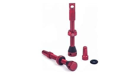 Units Momum Tav Presta Round Base Valves 2 Röd 50 mm