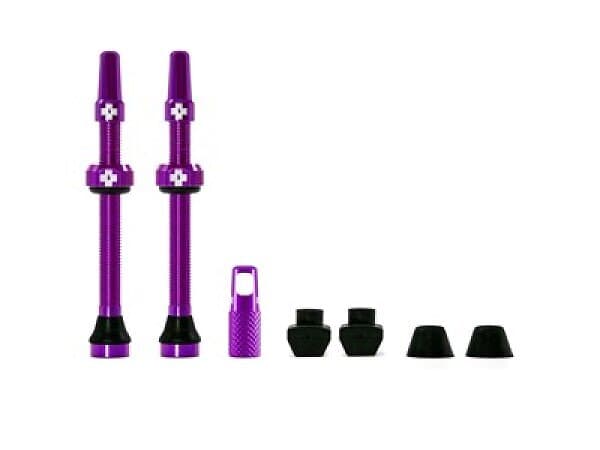 Units Muc Off Tubeless Presta Valves 2 Blå 60 mm