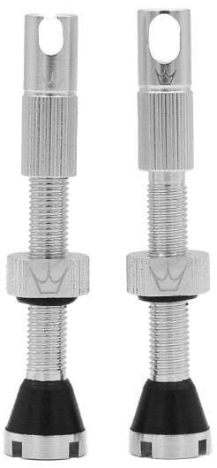 Chris King Peaty´s Tubeless Valves Silver 42 mm