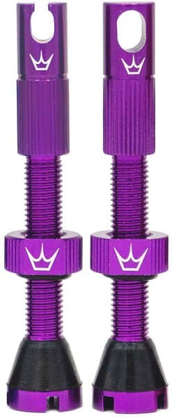 Chris King Peaty´s Tubeless Valves Lila 60 mm