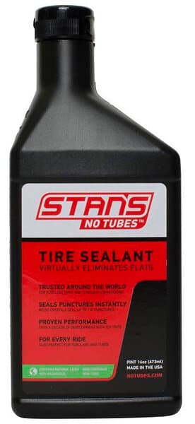 Stans No Tubes Tire Sealant 473ml Svart