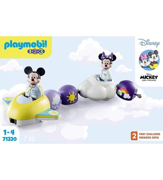 Playmobil 1.2.3 71320 Disney: Mickey's & Minnie's Cloud Ride