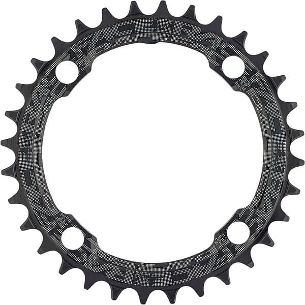 Race Face Narrow Wide 104 Bcd Chainring Svart 38t