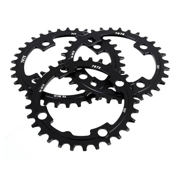 SunRace Mx Speed Narrow-wide Chainring Svart 36t