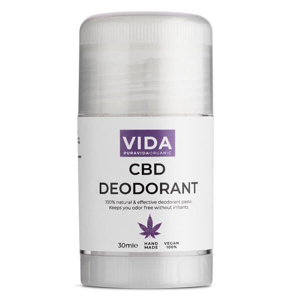 Pura Vida CBD Deodorant Stick, 30ml