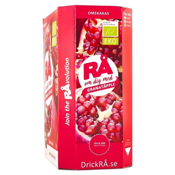 RÅ Granatäpple EKO Bag-in-Box, 3000ml