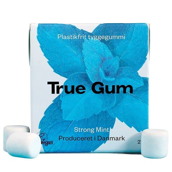 True Gum Tuggummi, 1 st, Strong Mint