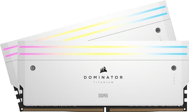 Corsair Dominator Titanium RGB 2x24GB DDR5 6000MHz CL30 (CMP48GX5M2B6000C30W)