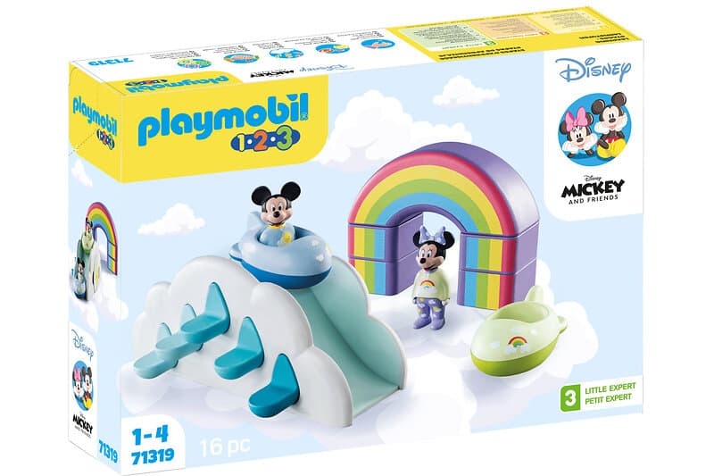 Playmobil 1.2.3 71319 Disney: Mickey's & Minnie's Cloud Home