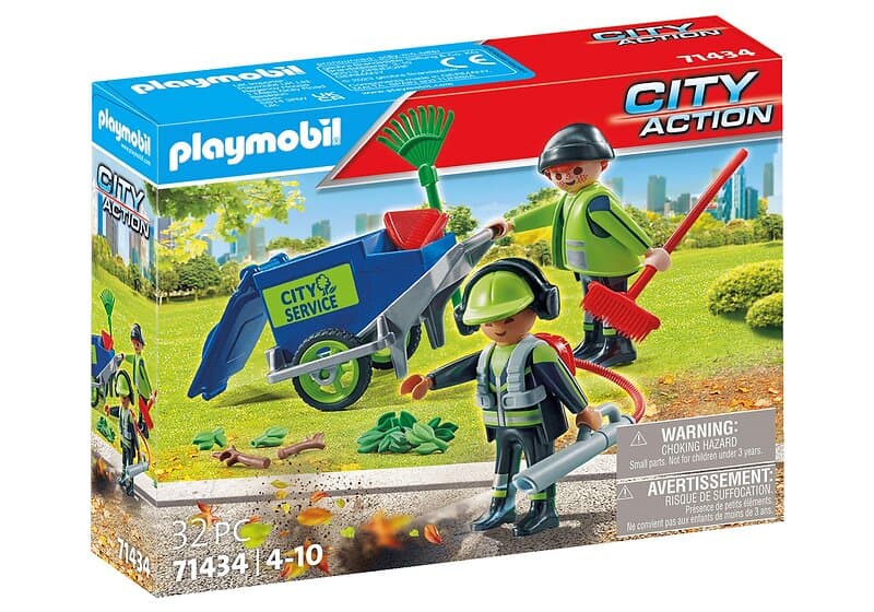 Playmobil City Action 71434 Street Cleaning Team
