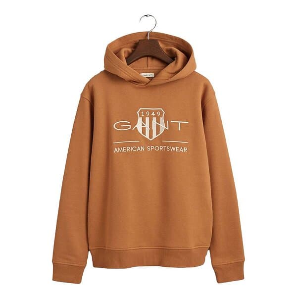 Gant Relaxed Contrast Shield Hoodie Junior