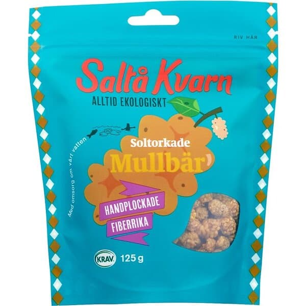 Saltå Kvarn Mullbär 125g