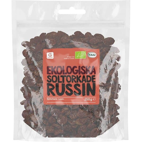 Garant Ekologiska Russin 250g