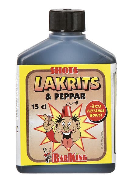 Bar King Godisshots Lakritsshot med Peppar