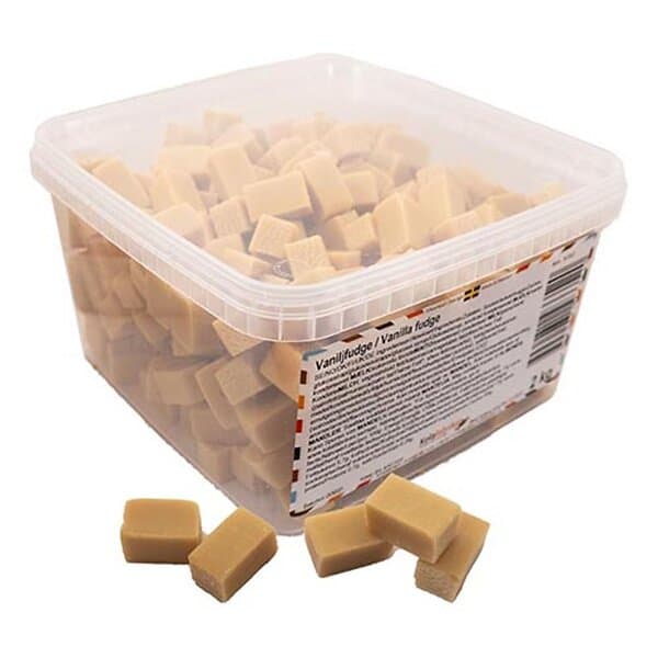 Vaniljfudge Lösvikt i Burk - 2 kg