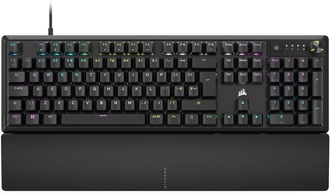 Corsair Gaming K70 Core RGB MLX Red + Wrist Rest (Nordisk)