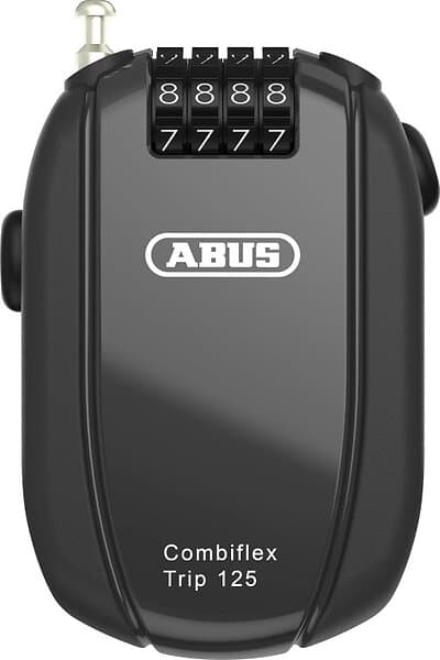 Abus Combiflex Trip Cable Lock Silver 125 cm