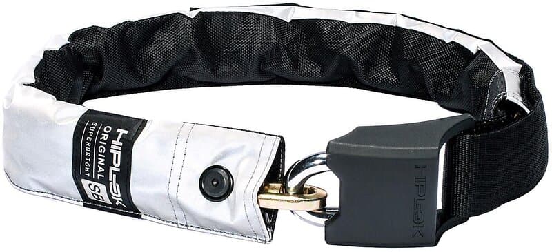 Hiplok Original Superbright Chain Lock Vit 12 mm