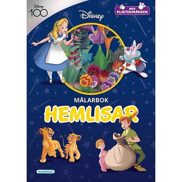 Disney Målarbok Klassiker Mix Måla Dina Favoritslott Kärnan