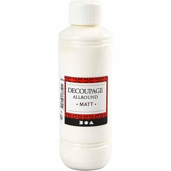 Matt Decoupagelack Allround 250ml