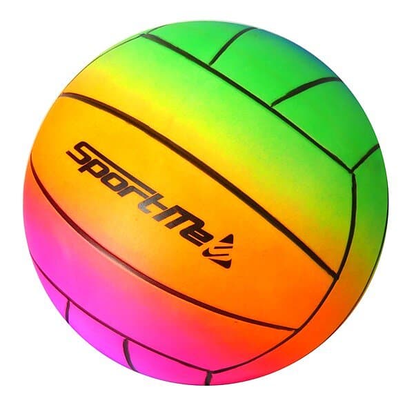 SportMe Regnbågsboll 22 cm Volleyboll