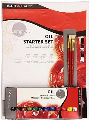 Daler-Rowney Oljefärg Startset 16-pack