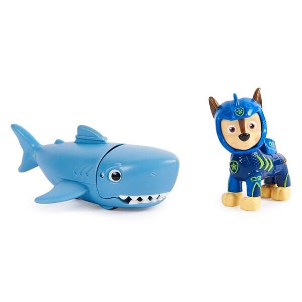 Spin Master Paw Patrol Aqua Pups Chase and Shark