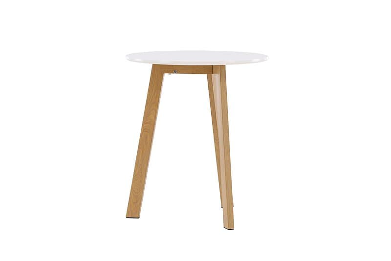 Venture Design Leonora matbord Vit/eklook 65 cm