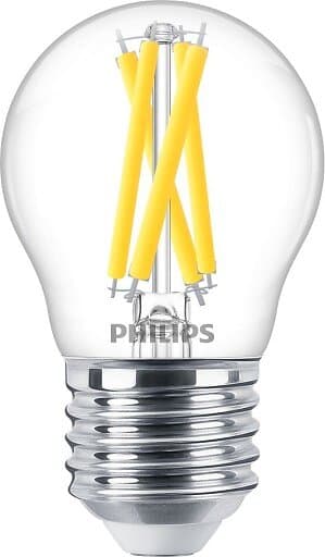 Philips MASTER LED Krone DimTone 3,4W 470 lumen E27 P45 klar
