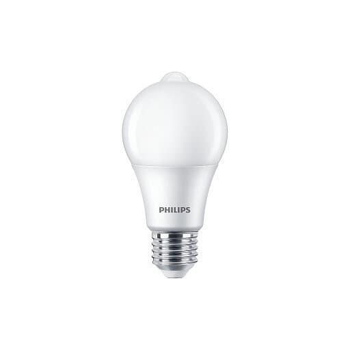 Philips Master LED Standard med sensor 8W 827, 806 lumen, E27, matt